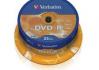Verbatim DVD-R 4,7GB 16x matte silver/Azo cake 25